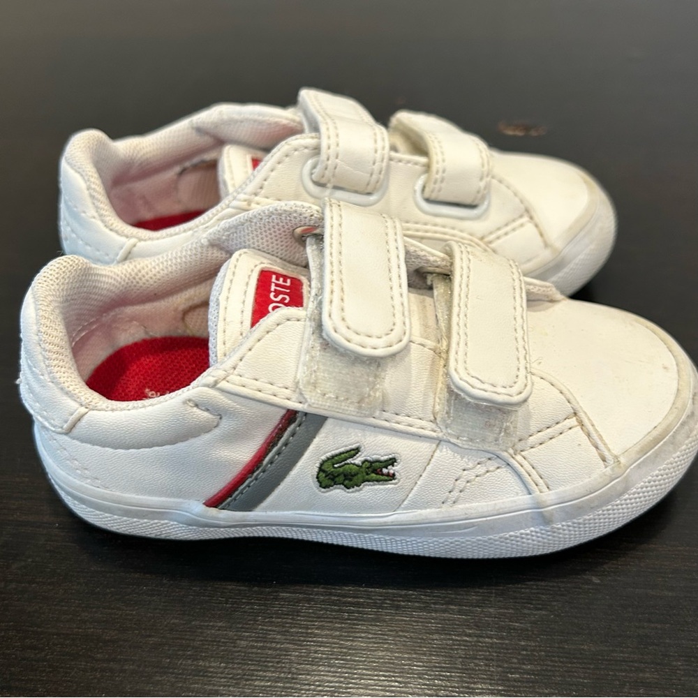 Lacoste Infants' Carnaby Evo Synthetic Sneakers White